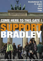 Bradley Manning: Kundgebung am 22. August 2013